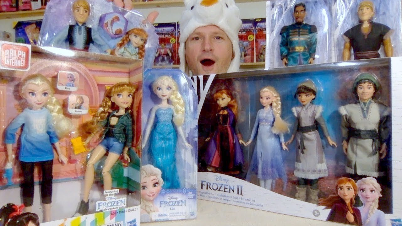 EPIC FROZEN II HASBRO DOLL UNBOXING COMPARISON REVIEW