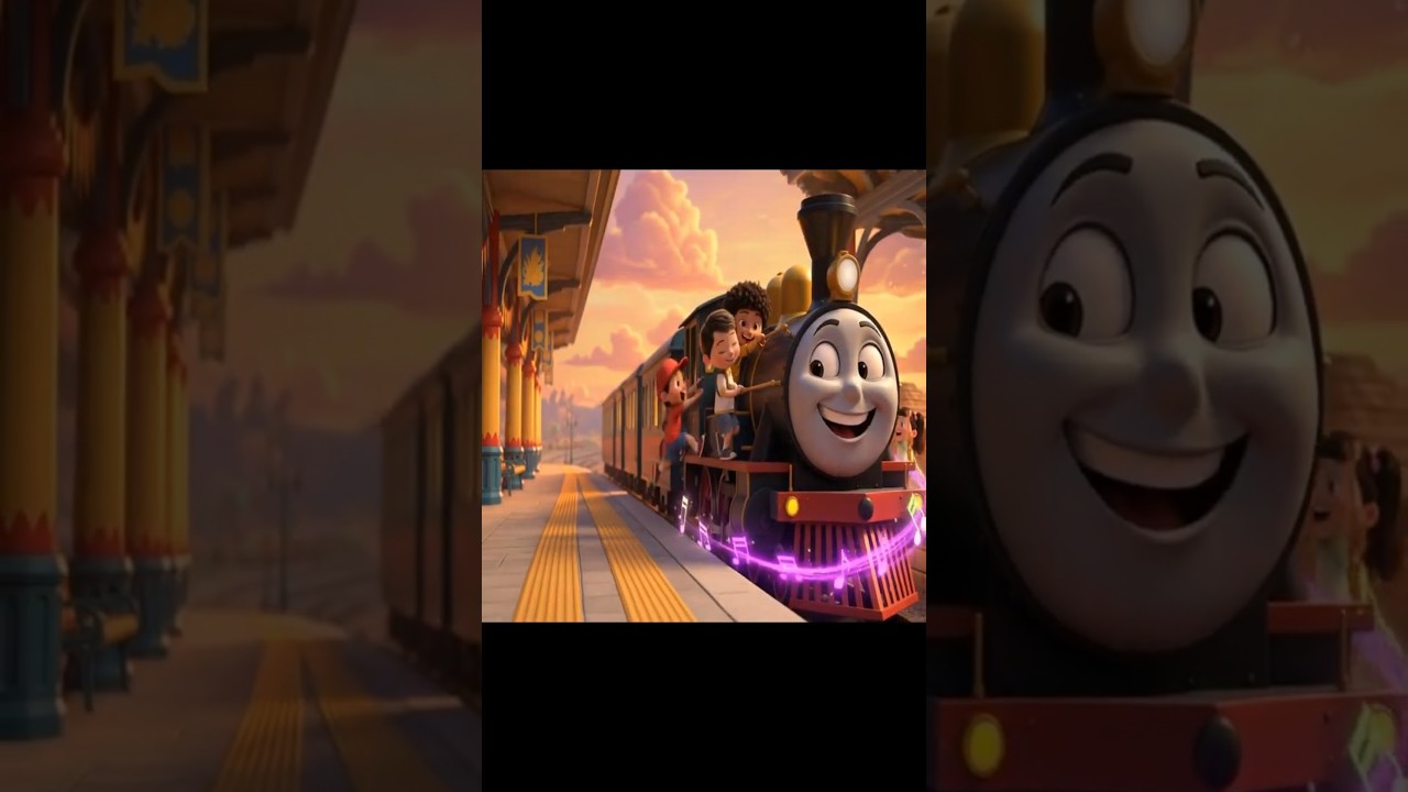 Treni i Endrrave | Kenge per Femije Shqip  #kengeperfemije #nurseryrhymes #foryou #kidsvideo
