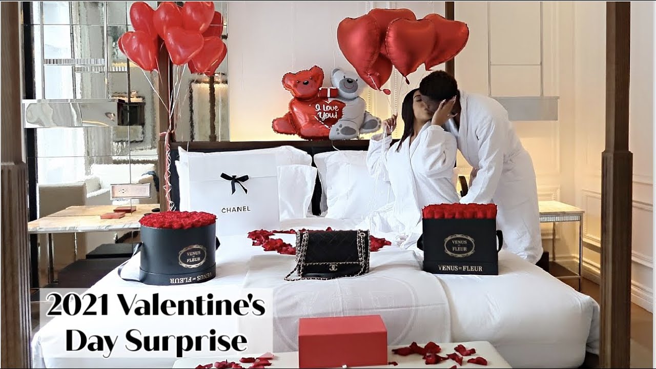 WE SURPRISED EACH OTHER FOR VALENTINES DAY... *Emotional*