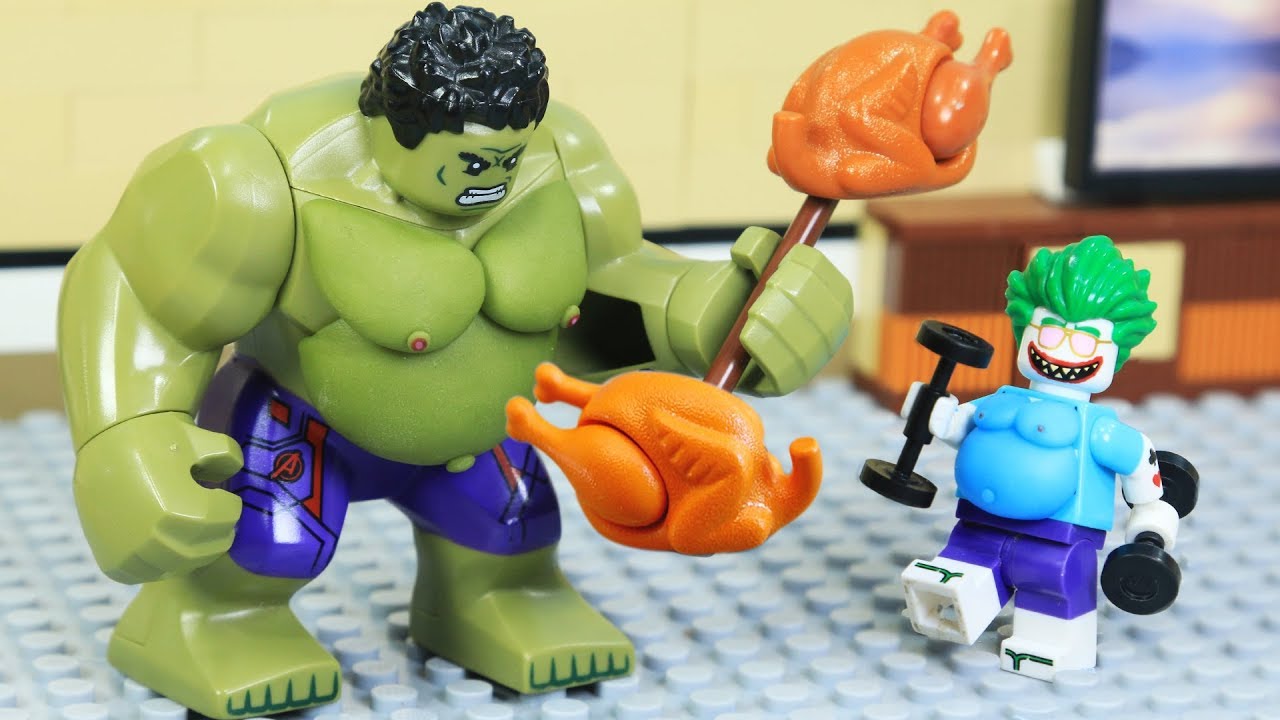 LEGO SUPERHERO RESCUES GYM FAIL