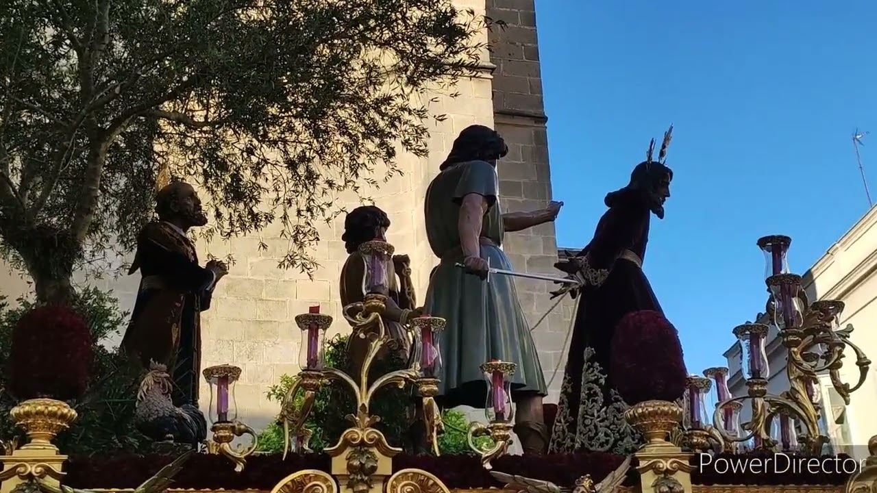 Semana Santa Jerez 2022. Miércoles Santo. Hermandad del Prendimiento