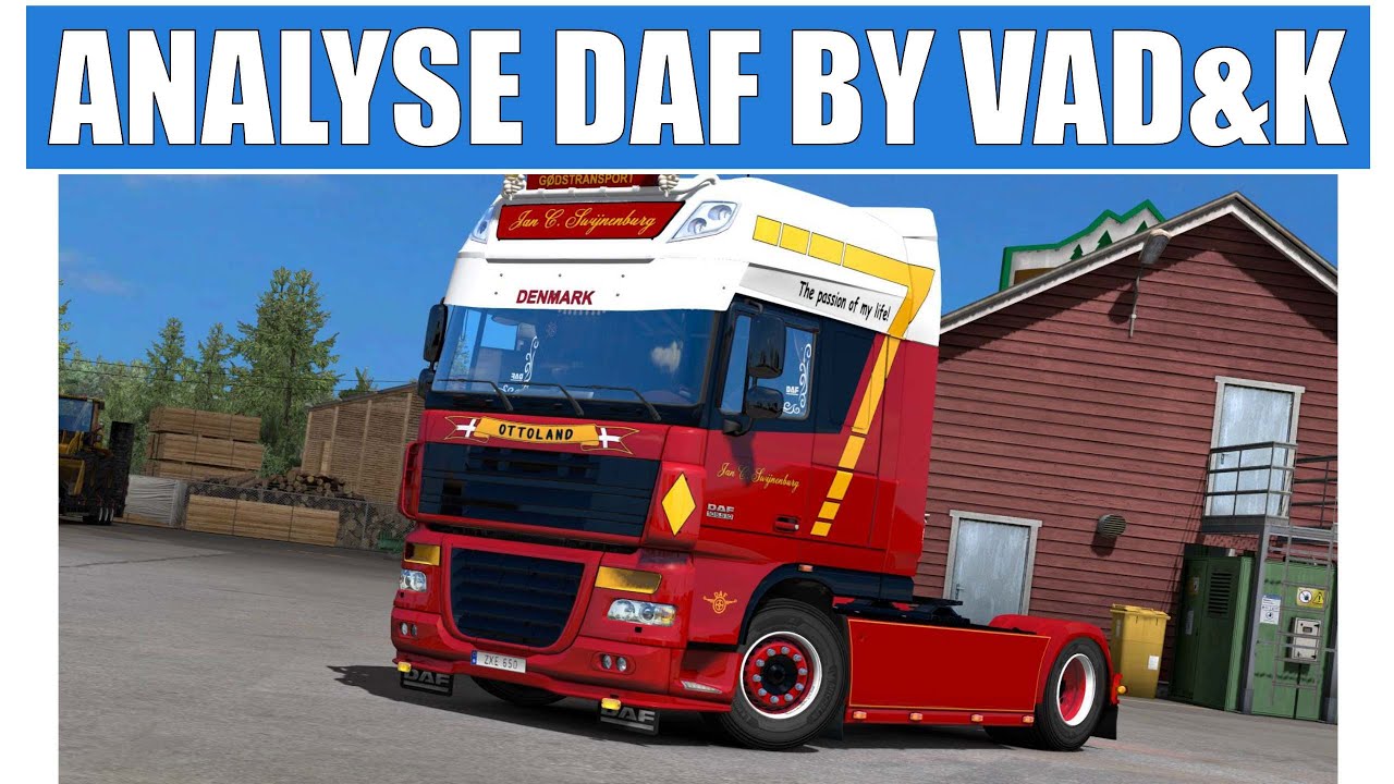 [ ETS 2 1.41 ] ANALYSE DAF XF 105 BY VAD&K
