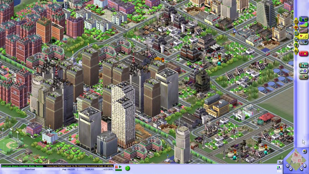 SimCity 3000 Unlimited - Starter Towns: Riverfront [Part 5] (no commentary)