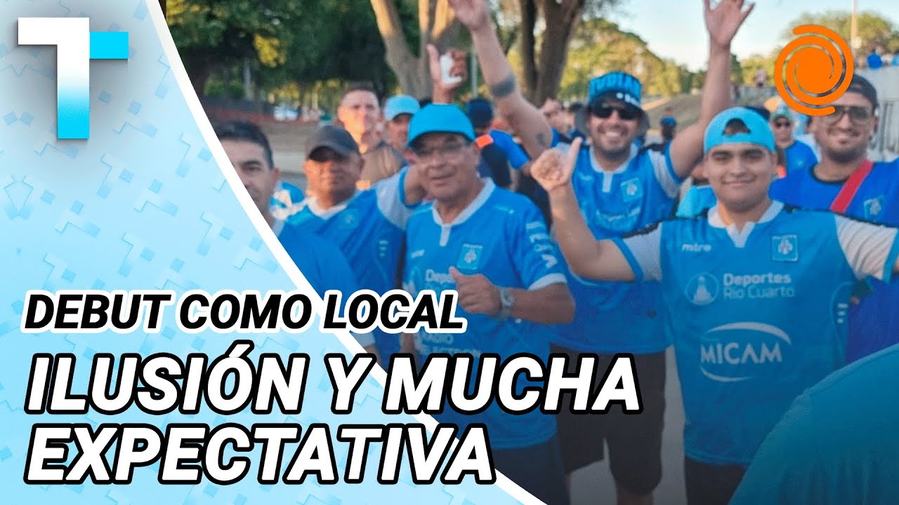 ESTUDIANTES de RÍO CUARTO debuta como LOCAL en Primera y vuelve a jugar en el Candini