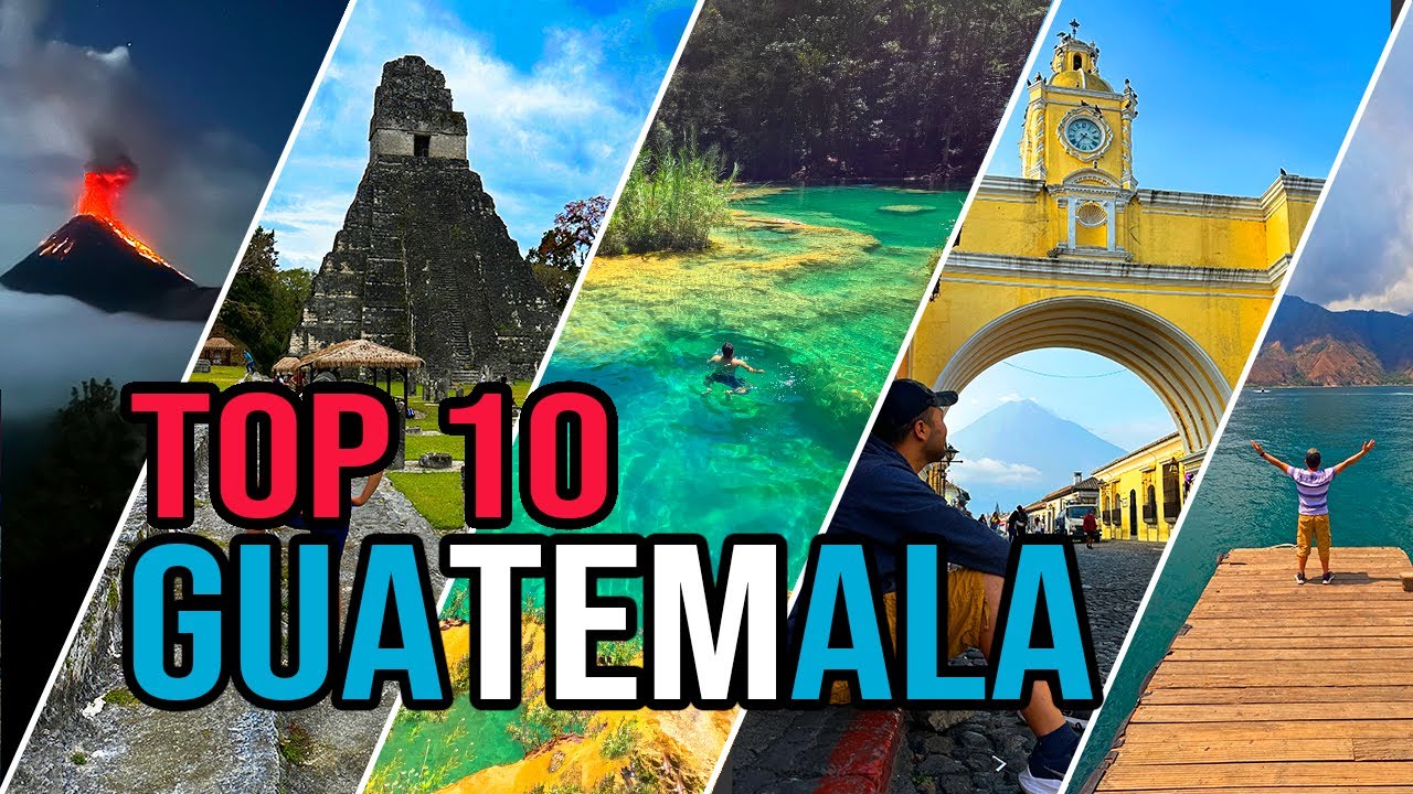 🔴 TOP 10 😱 QUÉ HACER en GUATEMALA 🇬🇹 ▶︎ TIPS DE VIAJE + TURISMO ✨ GUÍA COMPLETA
