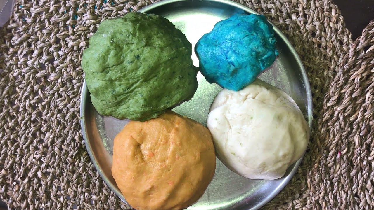 Tricolour Puri Recipe/Independence Day Special Recipe/Tiranga Recipes/Recipes for Independence Day.
