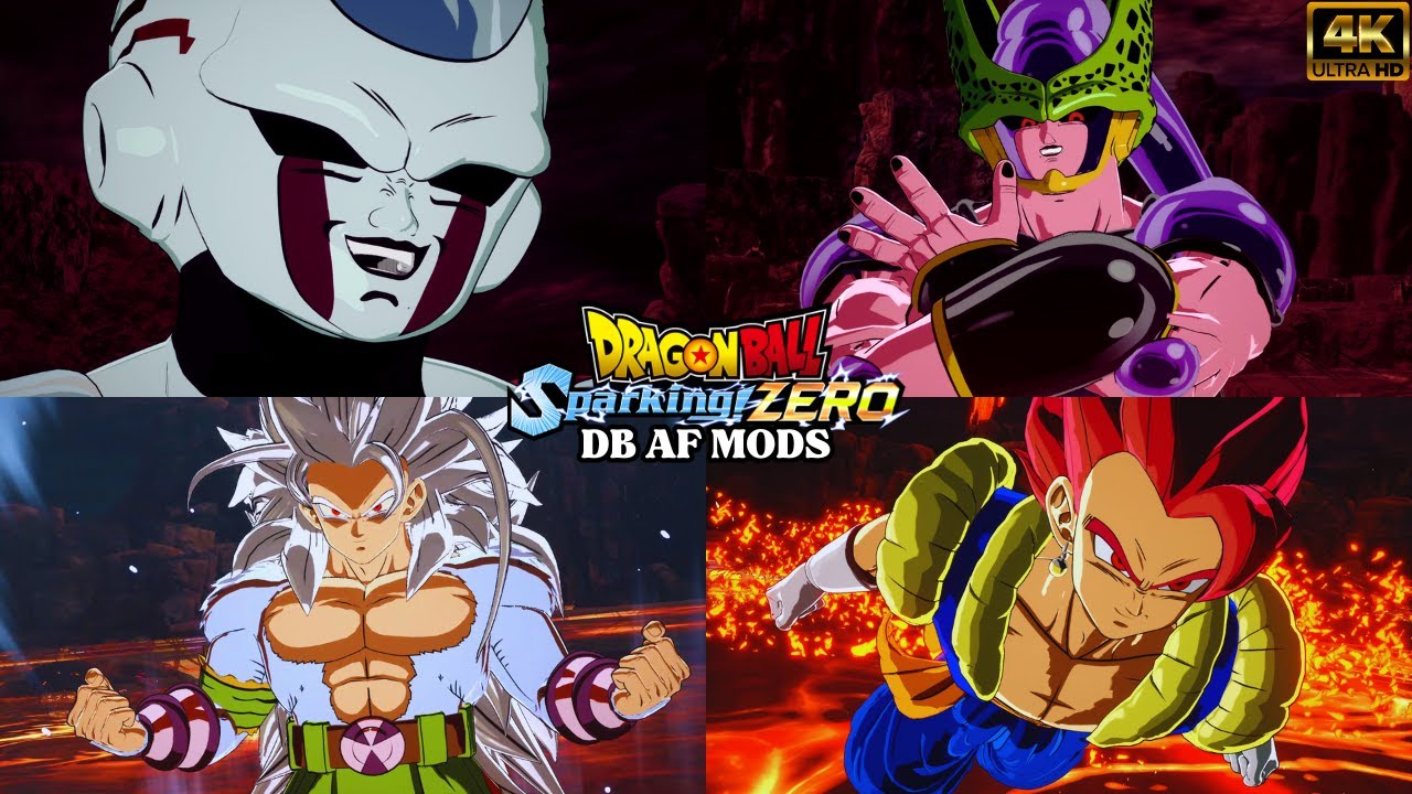 SUBSCRIBER REQUEST! Dragon Ball Sparking! Zero Best Mods Skins/Costume - Dragon Ball AF  [ 4K ]