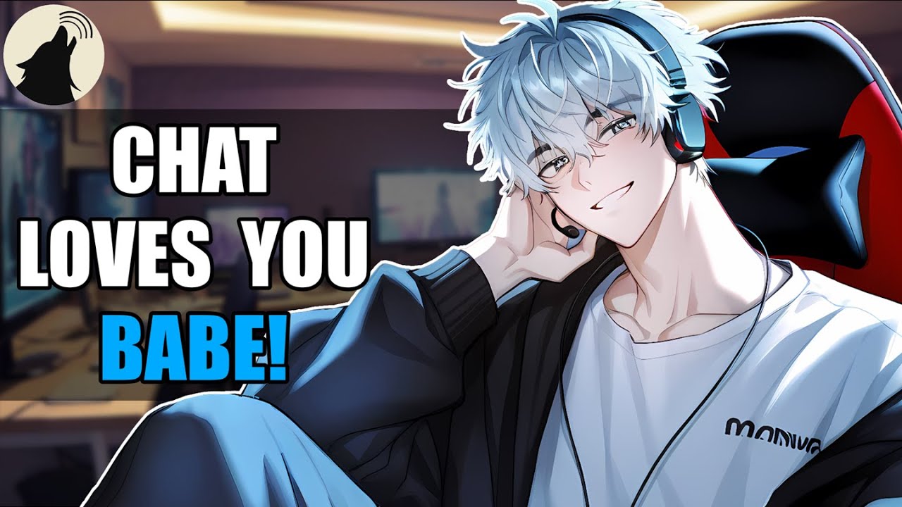 [M4F] Чат парня-стримера обожает тебя 🎮 ASMR-ролевая игра с парнем