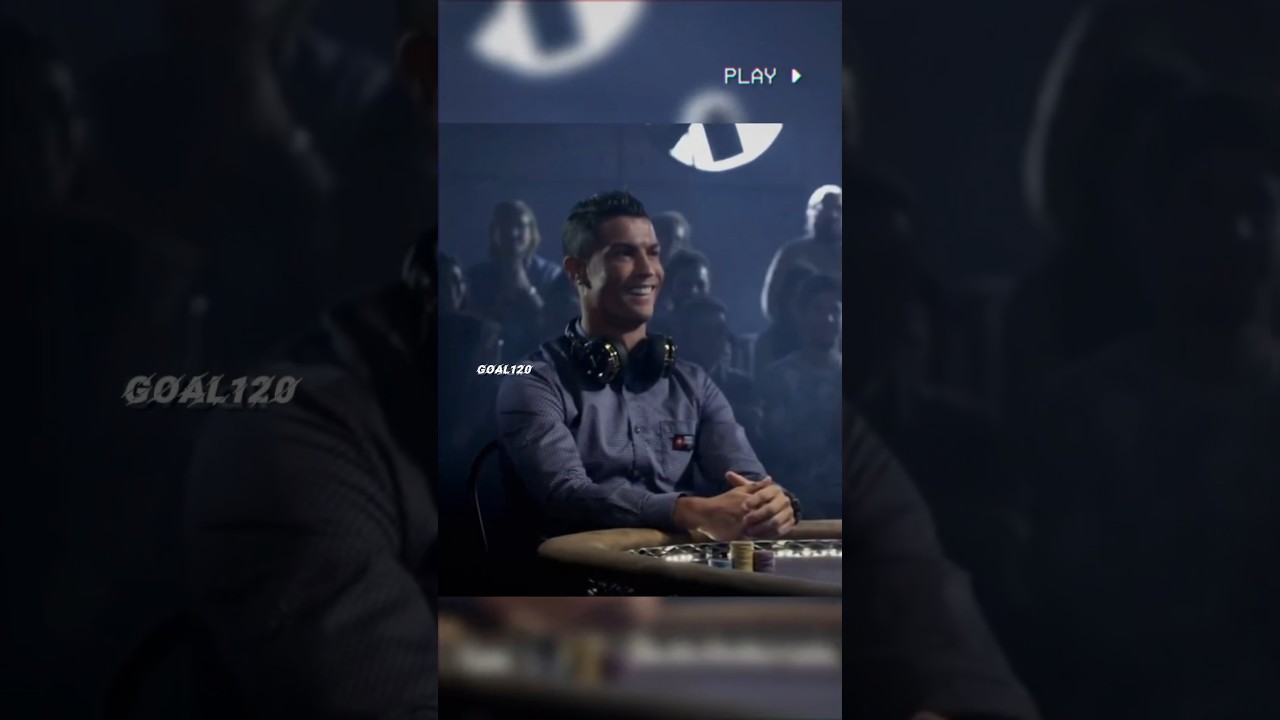 RONALDO vs Aaron Paul POKER GAME &diams;️&clubs;️#shorts