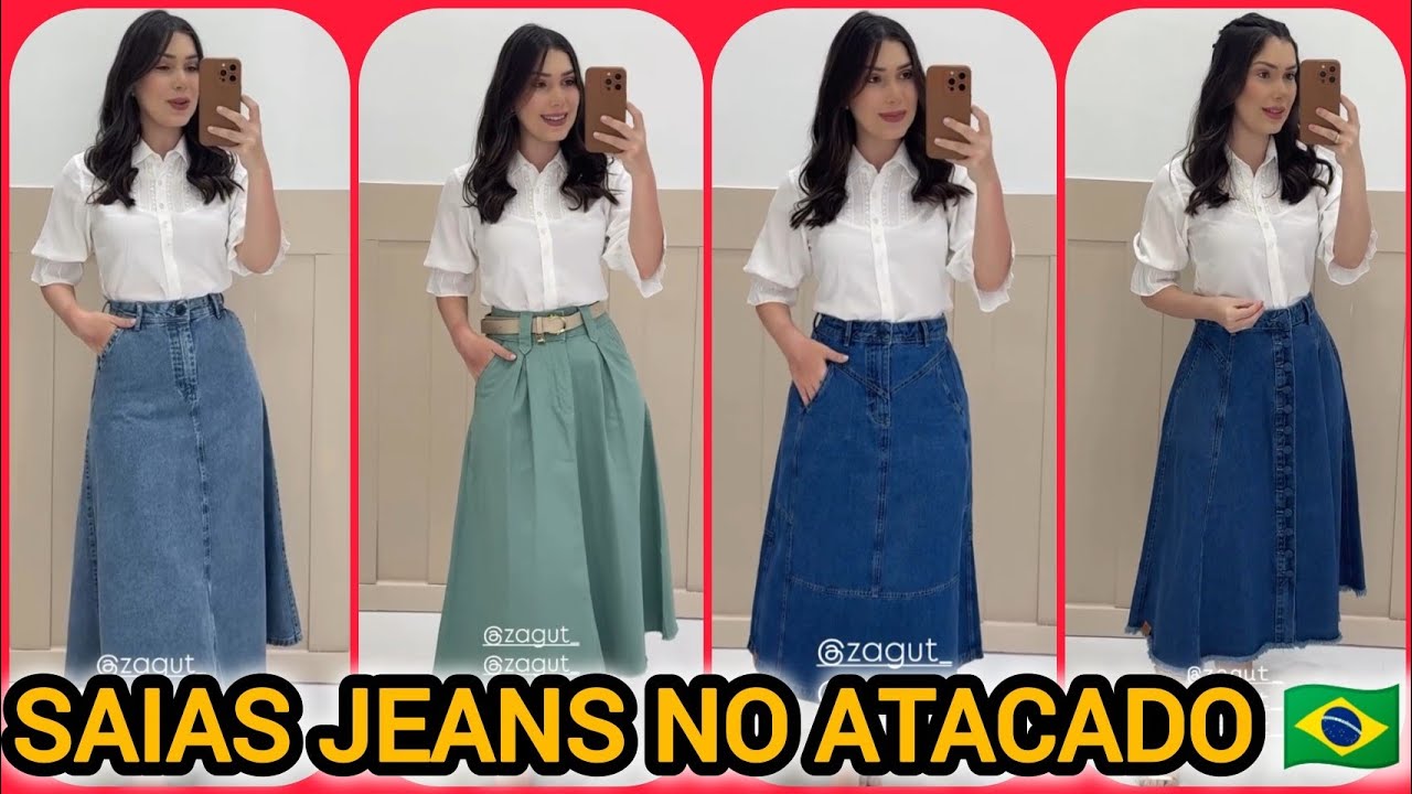 SAIAS JEANS NO ATACADO 🇧🇷 PROVADOR FASHION COM RAVANE NAYARA 🌹✅ #vestidos #moda #modamodesta 