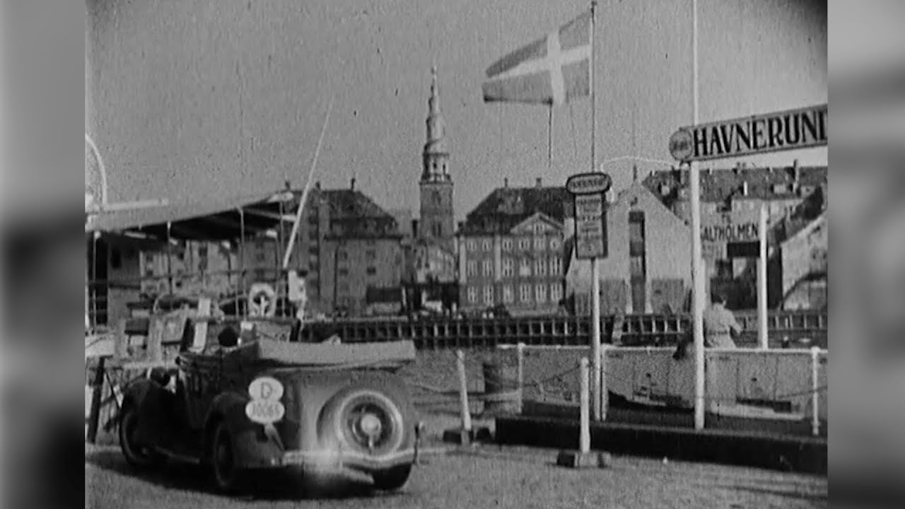 Filmoptagelser af København fra cirka 1935-1936 viser mennesker, byliv og attraktioner