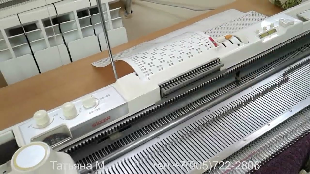 Продано Silver reed SK326 японская вязальная машина