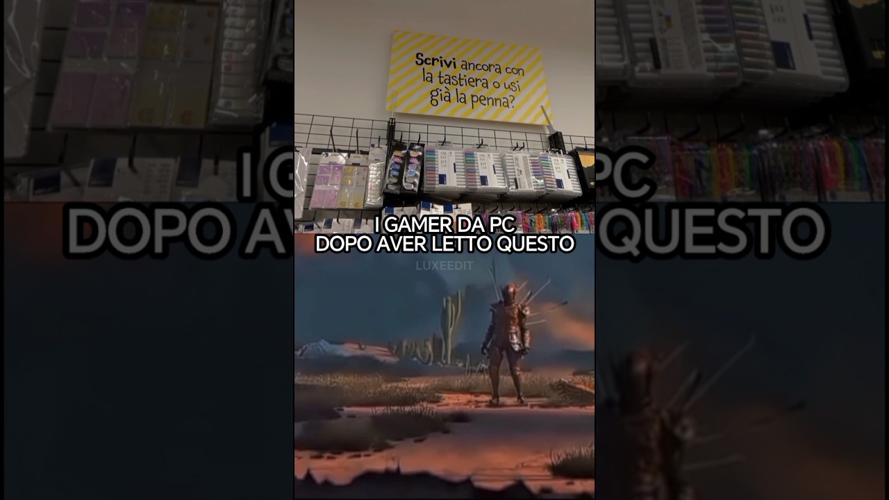 Poveri gamer da pc😭😂 (si,sono italiano)