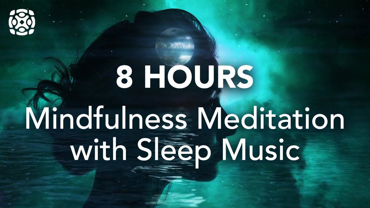 Guided Sleep Meditation with Meditation Sleep Music and Affirmations (8 Hours Sleep Music)