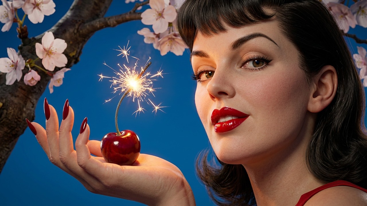 Wild Cherry Bomb 🍒💣 Hot Spring Music! New Rockabilly AI Song