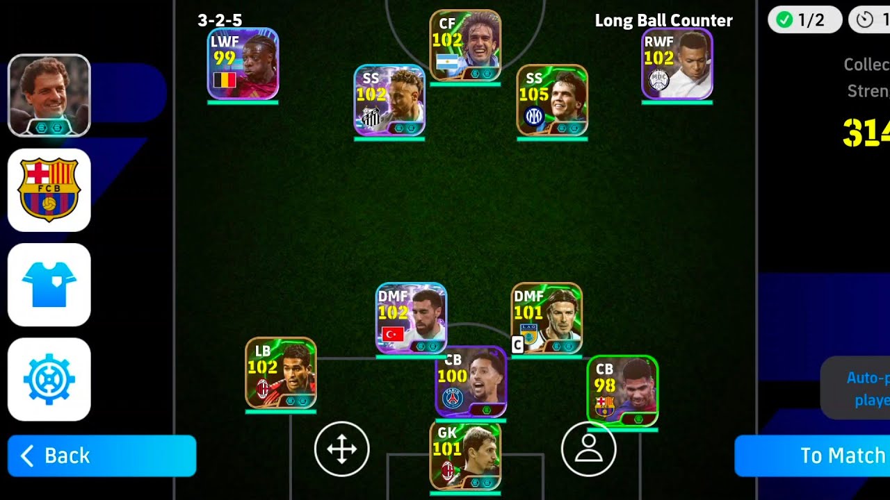 Cooked the opponent with 4 goals 🔥|| Full match gameplay in 3 mins #efootballmobile#efootball #fifa 