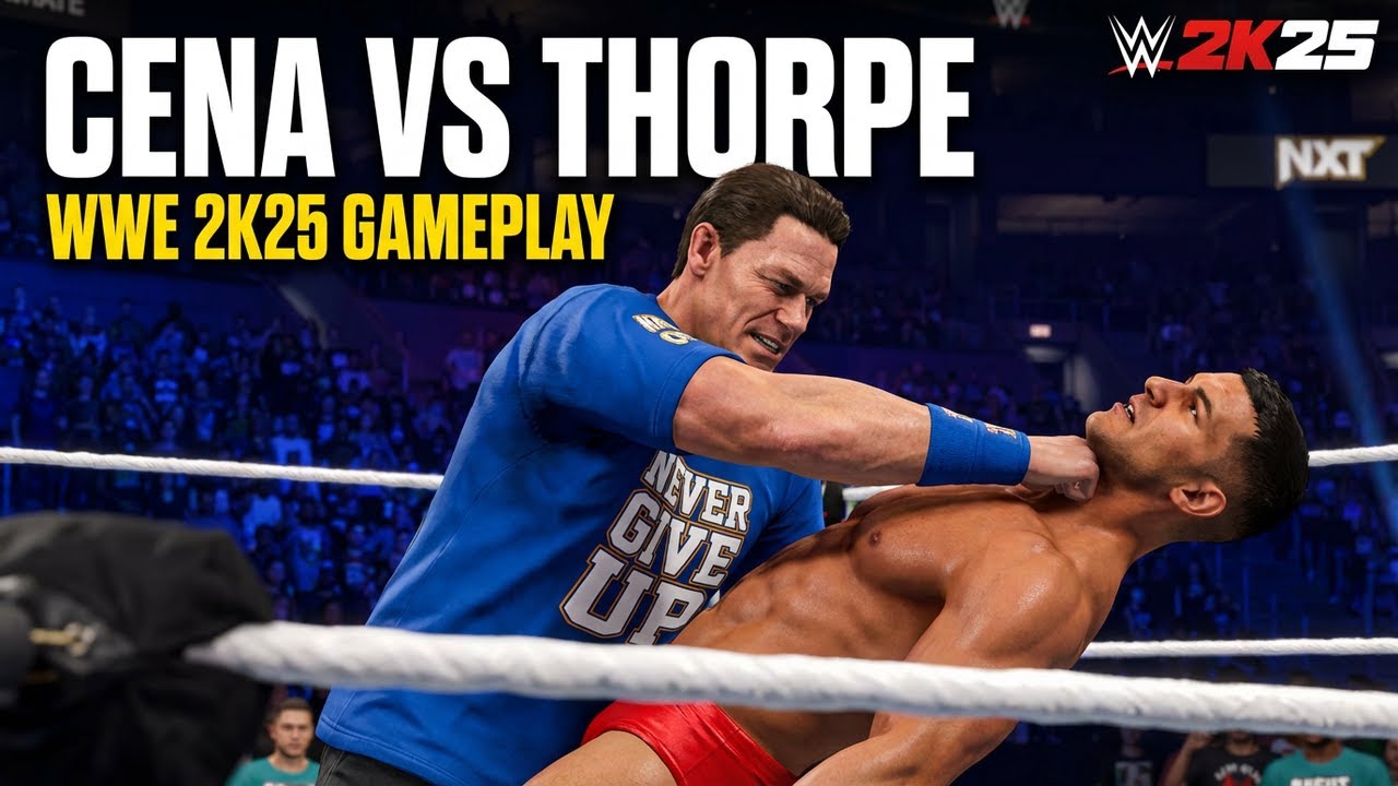 Полный матч: Джон Сина против Эдди Торпа | Геймплей WWE 2K25