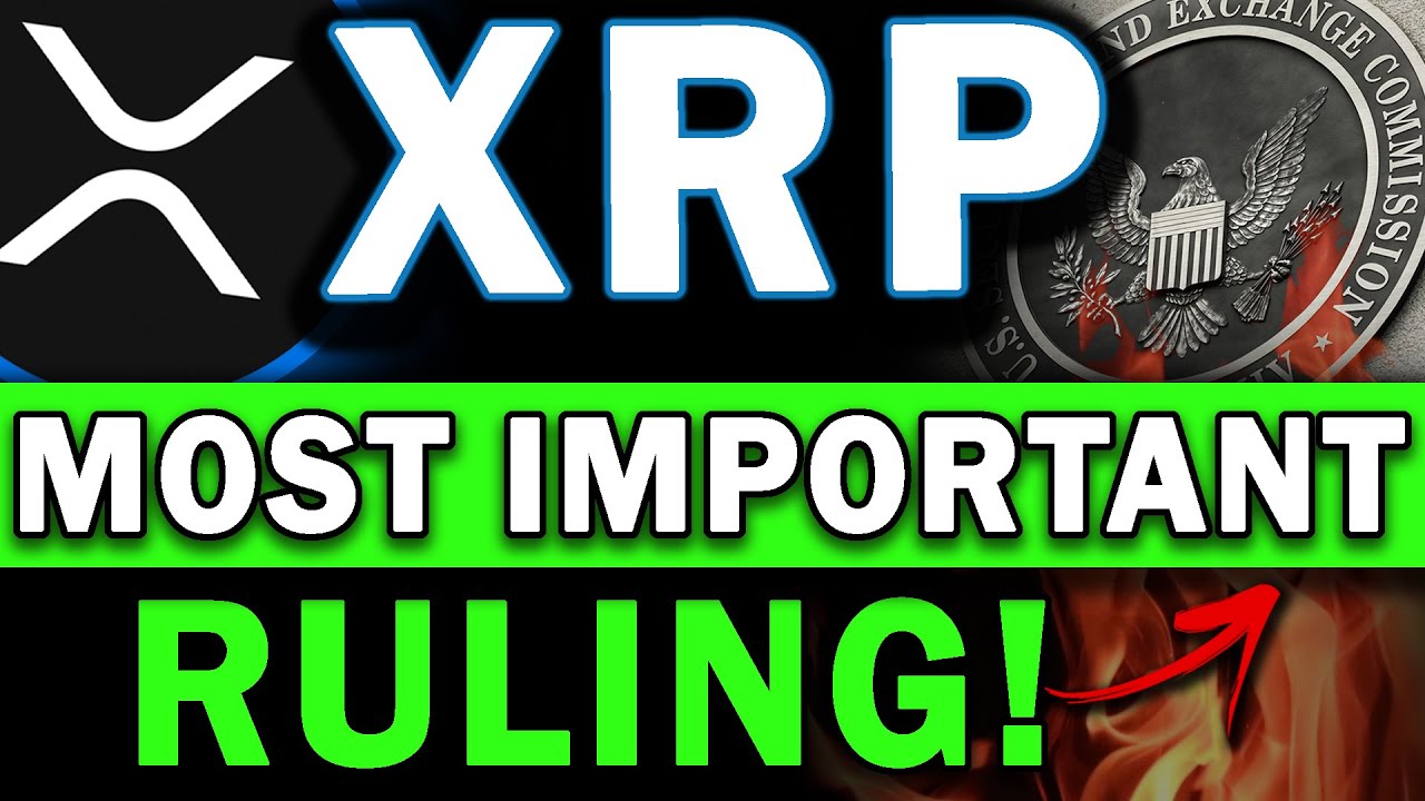 MAJOR RIPPLE XRP UPDATE! The MOST IMPORTANT RULING In The Ripple Vs. SEC Case!