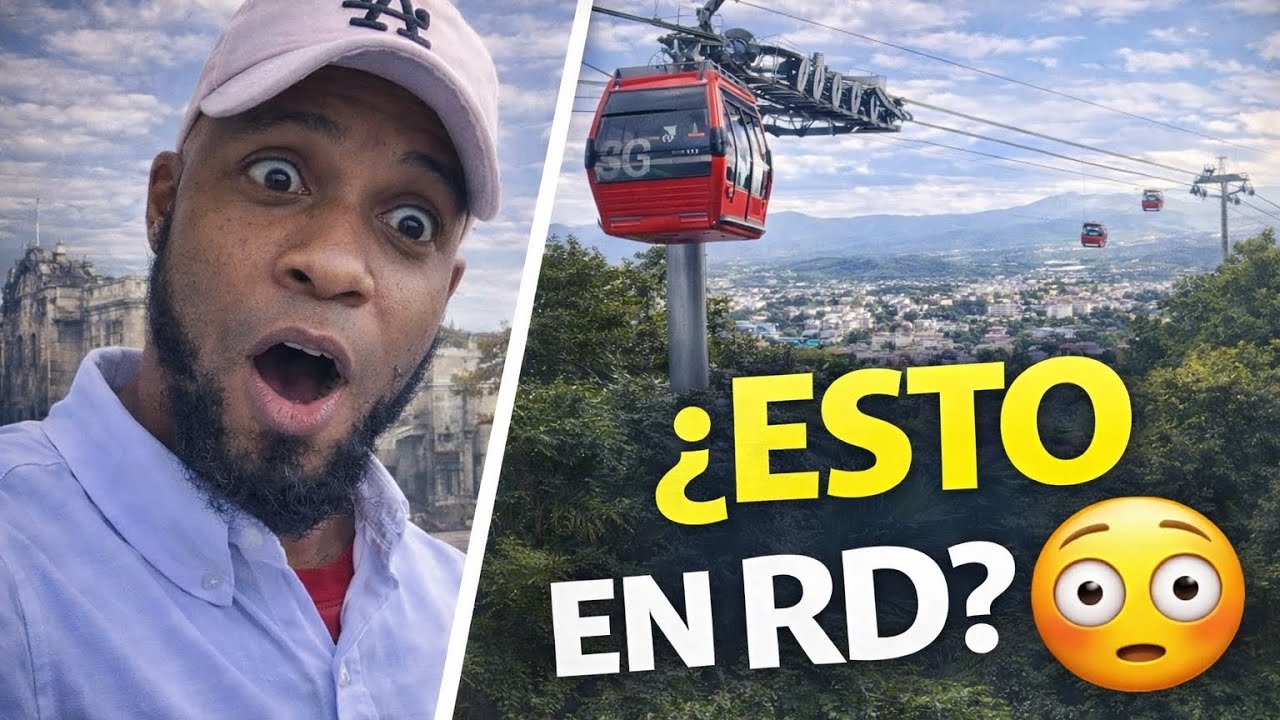 🔥 Ya esta el Recorrido en el Teleférico 🇨🇺 ¿Wow Pero… Gran Avance en RD? 🇩🇴 #Caribe #Desarrollo#RD 