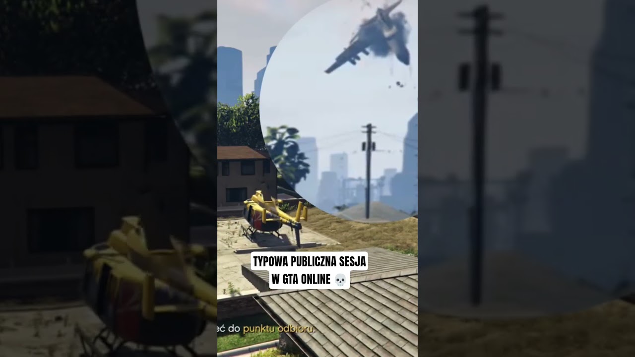 TAK WYGLĄDA TYPOWA SESJA PUBLICZNA W GTA ONLINE 💀. #gtaonline