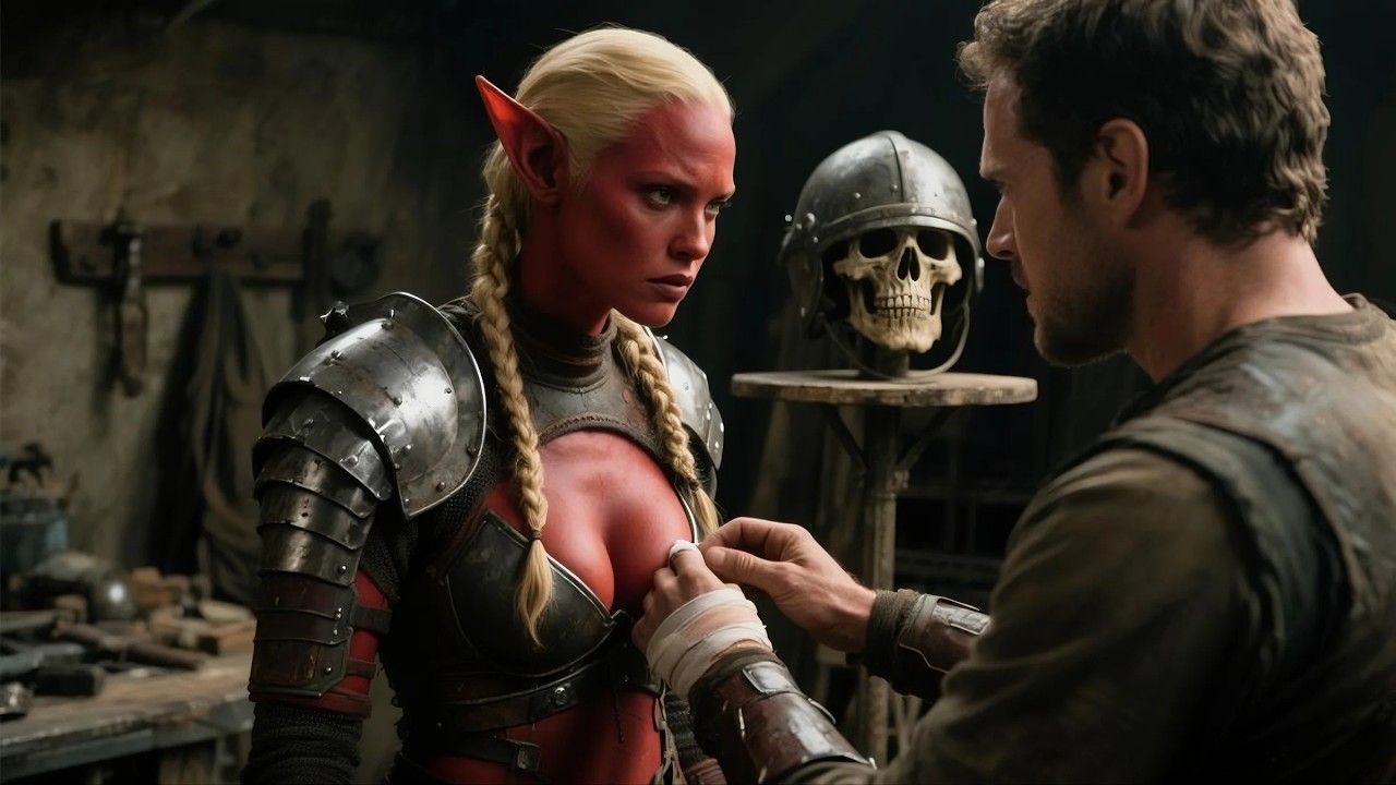 I cleaned her armor in silence—then she asked, “Why are you treating me like I matter.”