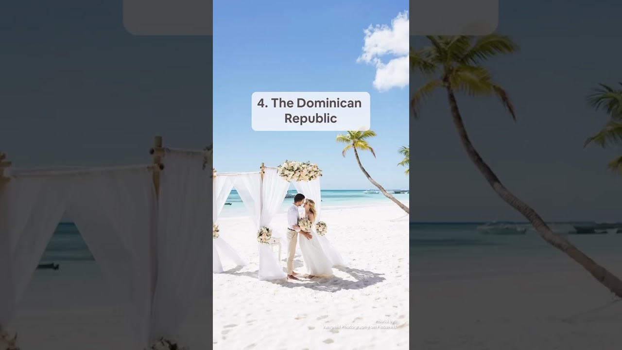 Top 5 Destination Wedding Locations in The World!