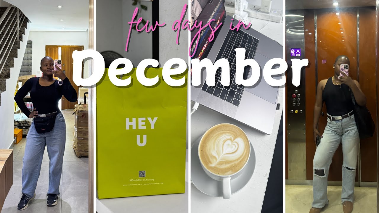 December vlog - unboxing, moving prep, work routine and more.