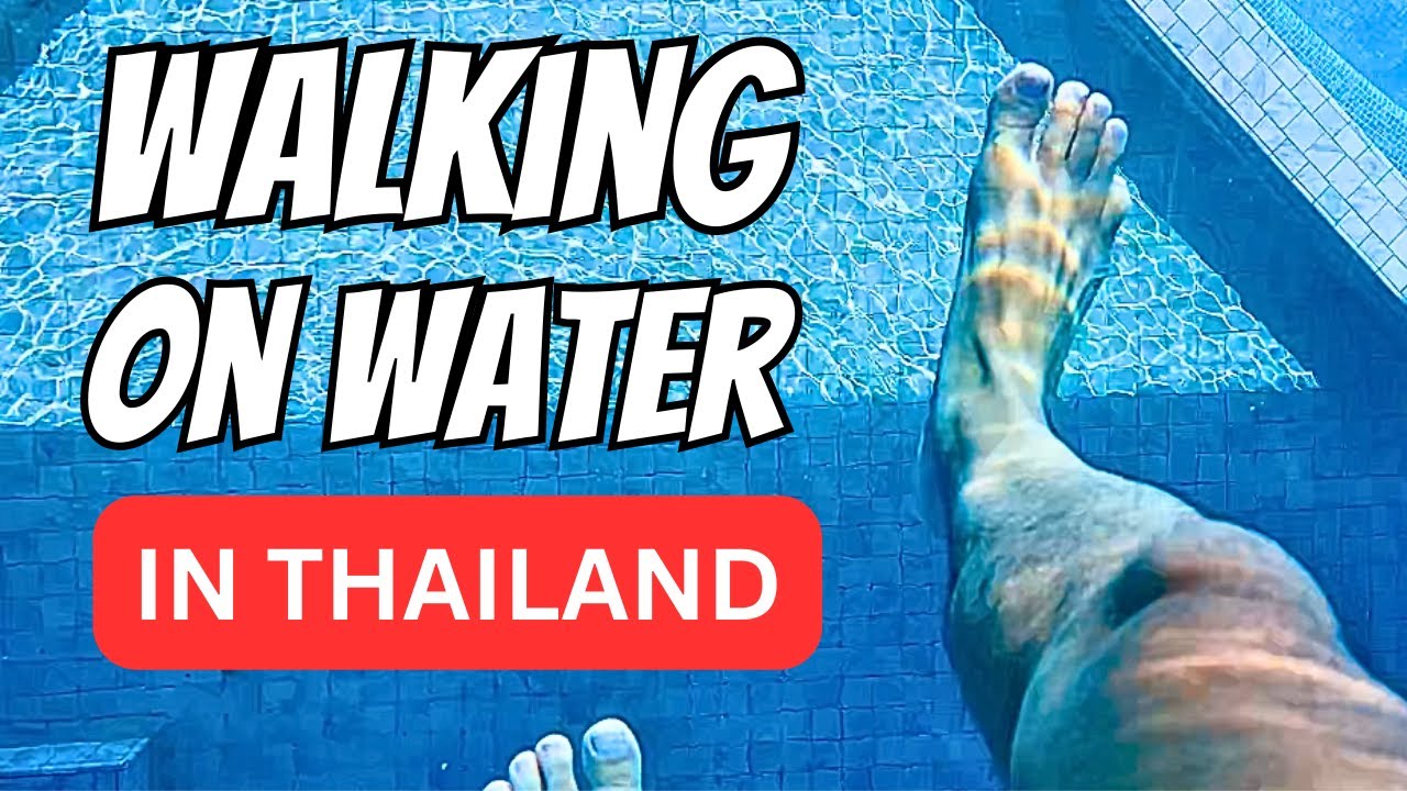 Walking on Water at the Royal Cliff Grand Resort in Pattaya, Thailand