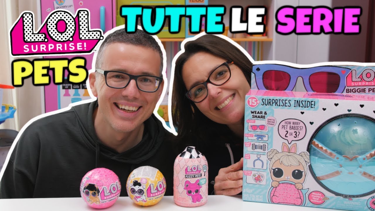 LOL SURPRISE PETS Tutte le Serie: Apertura di Coppia