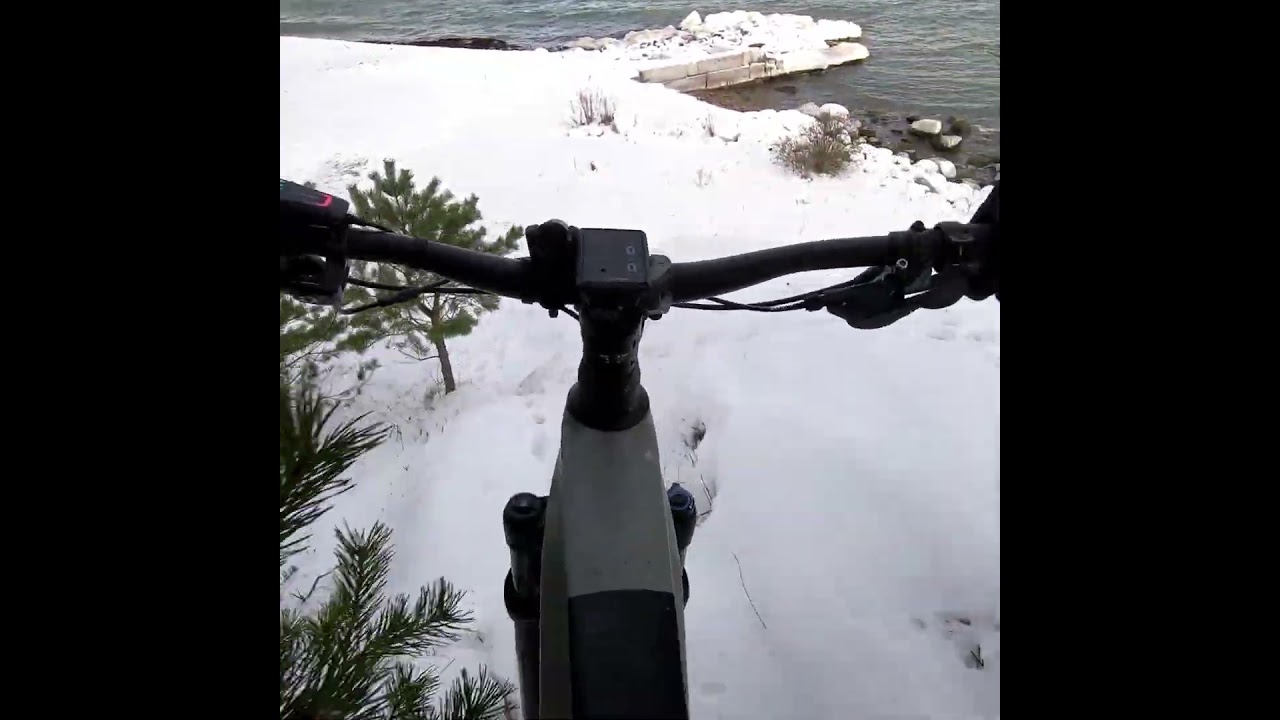 Cube Stereo Hybrid 140 HPC PRO E-bike | EMtb | winter ride #shorts