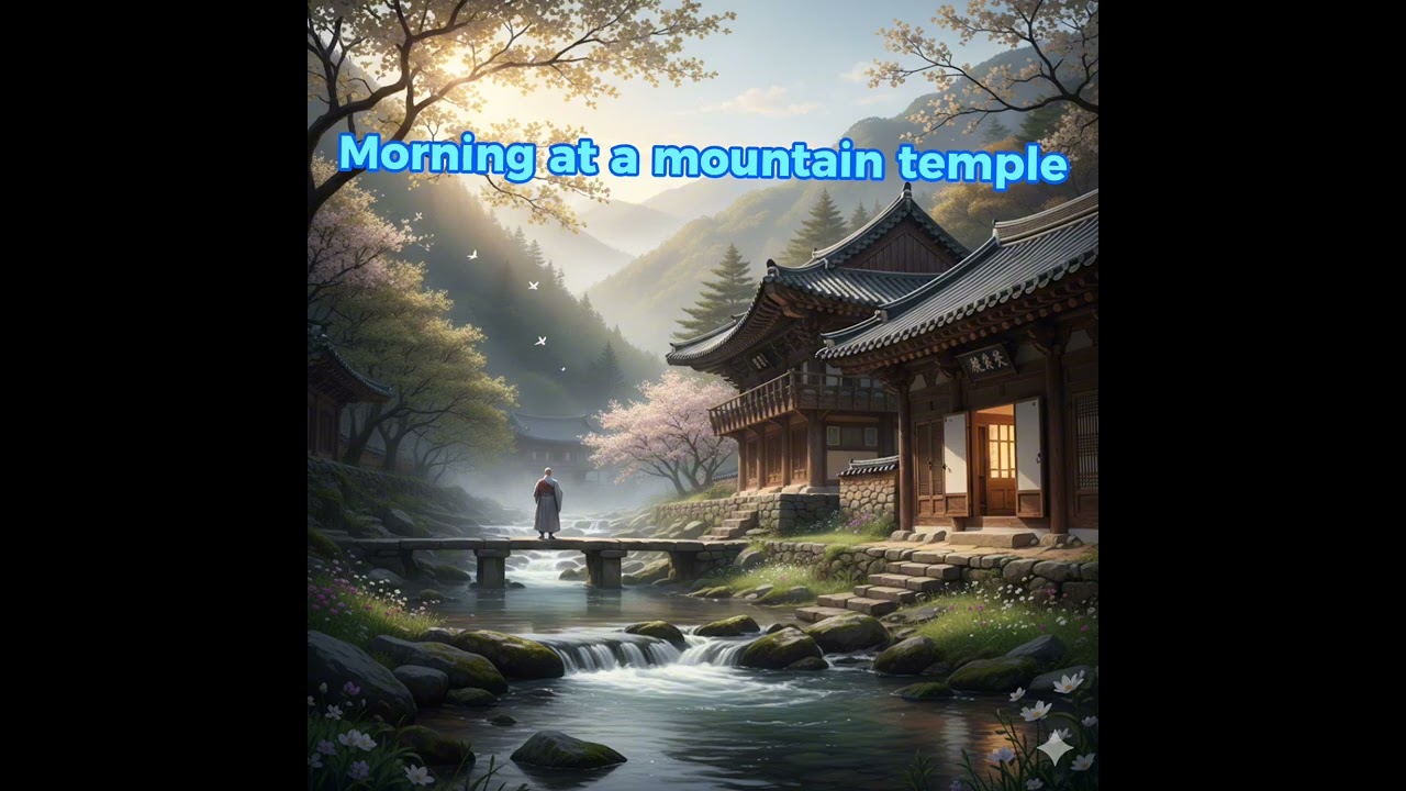 Morning at a mountain temple #70's retro rock #창작곡 #오리지널곡 #음악 #노래 