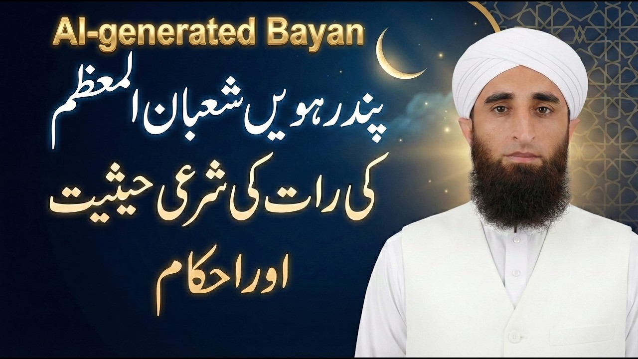 (AI generated Lecture) Shab-e-Barat 2026 | پندرہویں شعبان کی رات، عبادات اور شرعی رہنمائی
