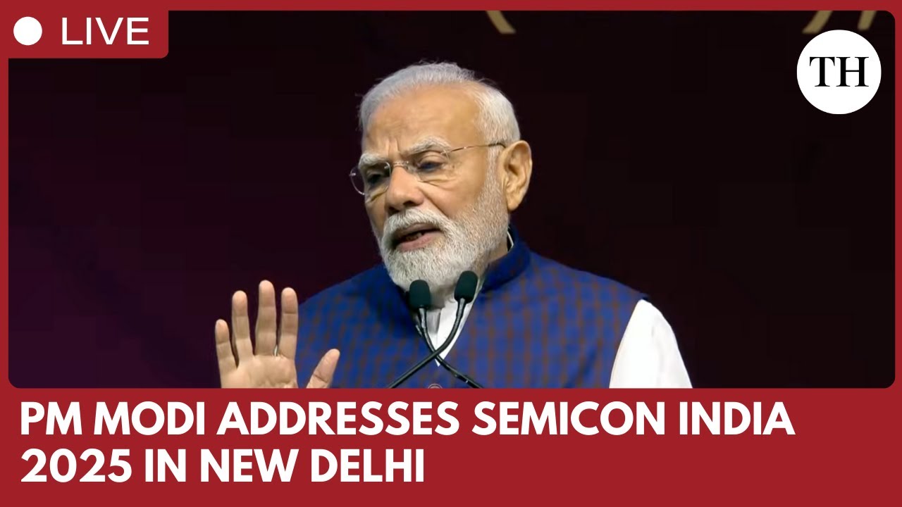 Prime Minister Modi addresses Semicon India 2025 in New Delhi
