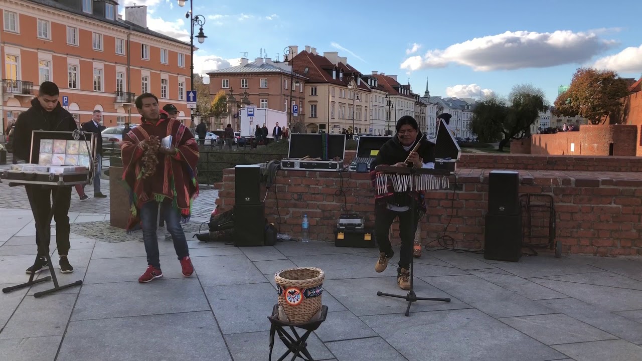 Sentimental music in Warsaw, Poland