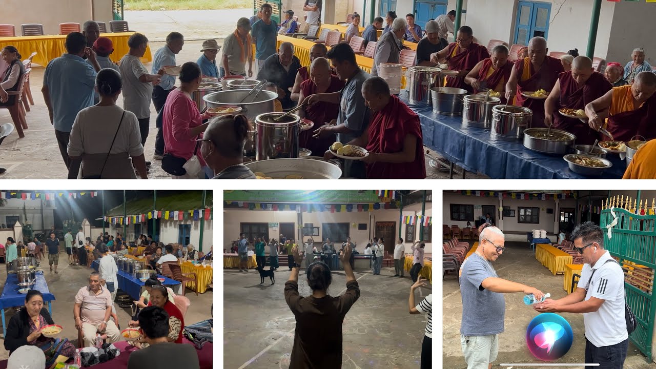 || MUNDGOD CAMP1 Trungkar Party || Day-1 || #tibetanvlogger #fyp #mundgod