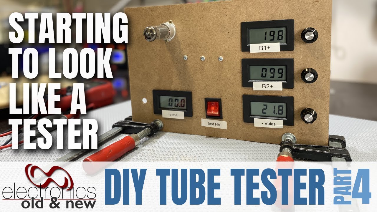 It's really starting to look like a tube tester. And works too!  Part 4 #PCBWay#