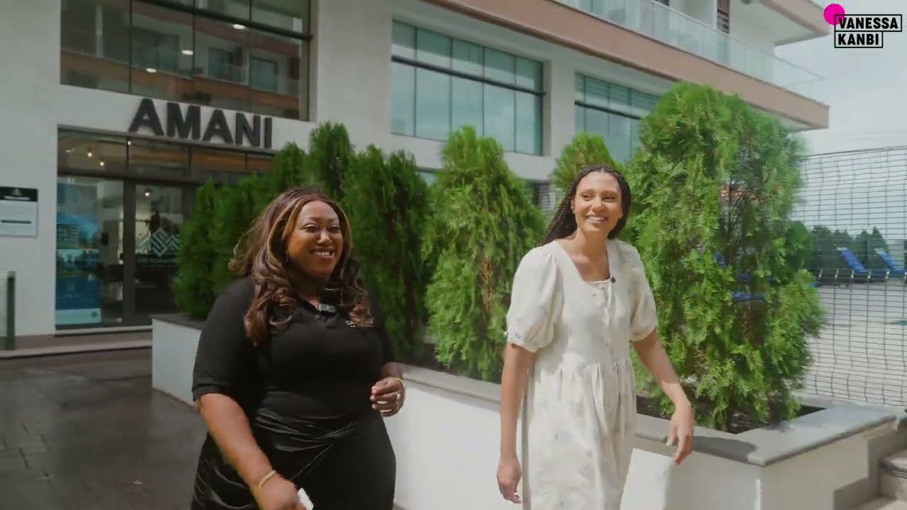 Vanessa Kanbi tours Acca's Most Exquisite Luxury Apartments - The Signature by Capemay Accra Ghana.