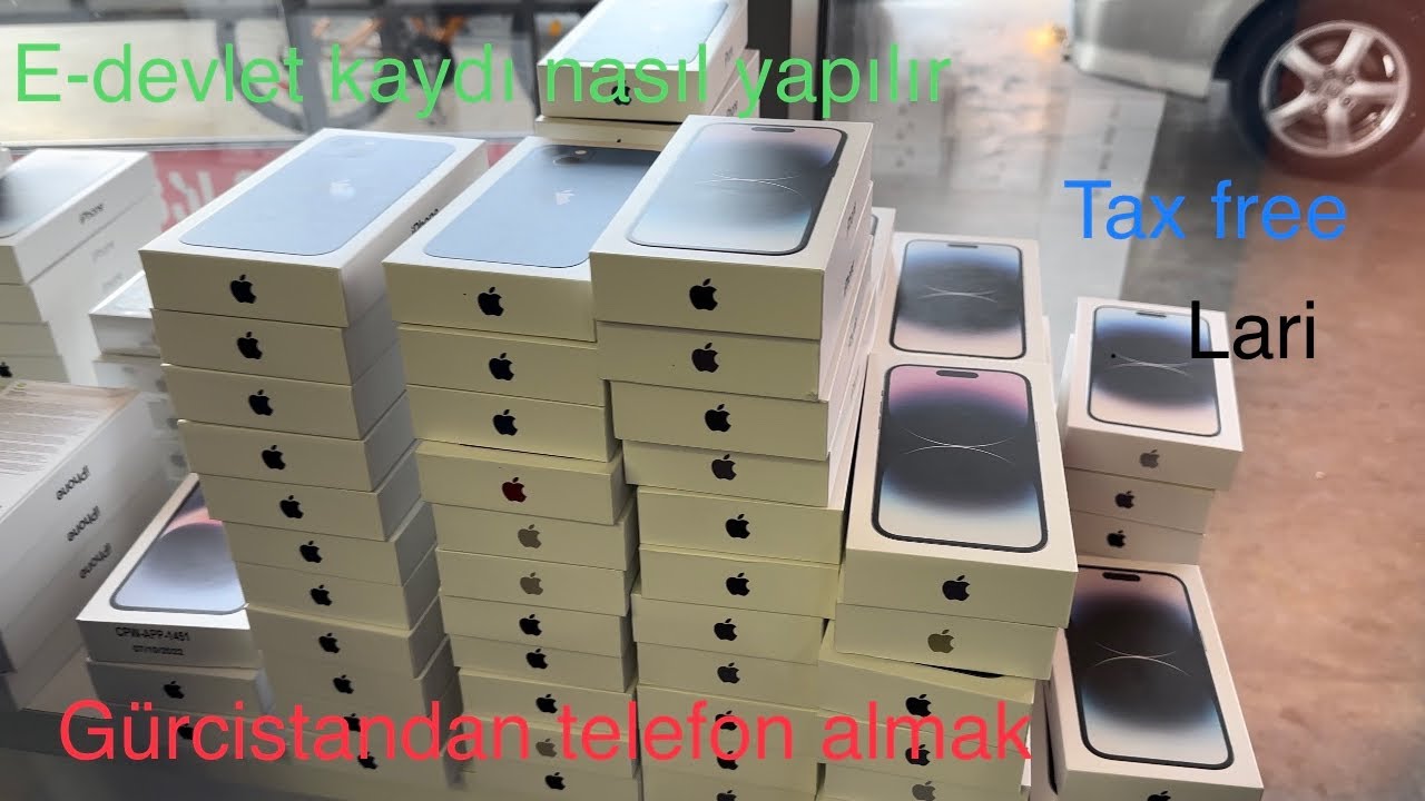 GÜRCİSTAN’DAN DETAYLI TELEFON ALMAK VE E-DEVLET KAYDI YAPMAK.
