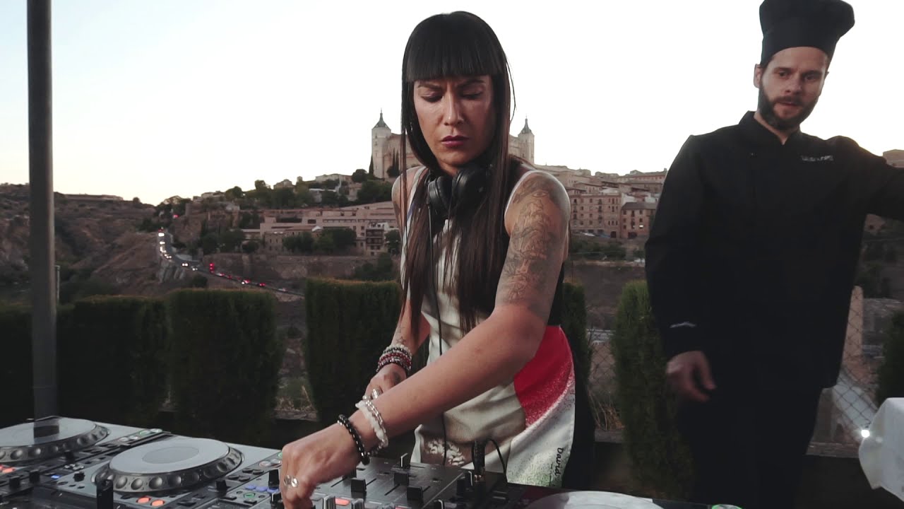 Cheflopez b2b Fatima Hajji at Castillo de San Servando, Toledo, Spain 👩🏻‍🍳👨🏼‍🍳