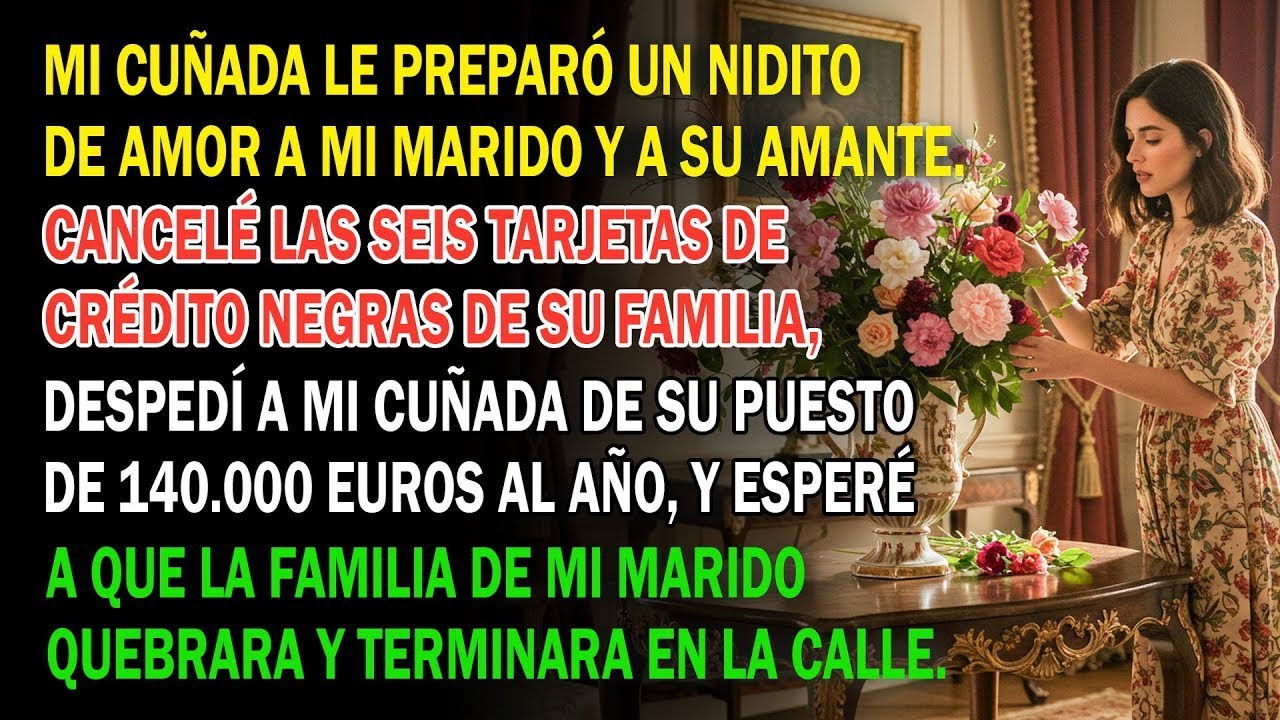 Mi Cuñada Le Armó Una Vida Nueva A Mi Marido Y Su Amante. Cancelé 6 Tarjetas De Crédito Y...