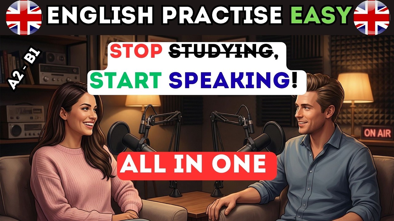 ALL ENGLISH in ONE | Stop Studying, Start Speaking! | 100 Minutes of Natural English Practice