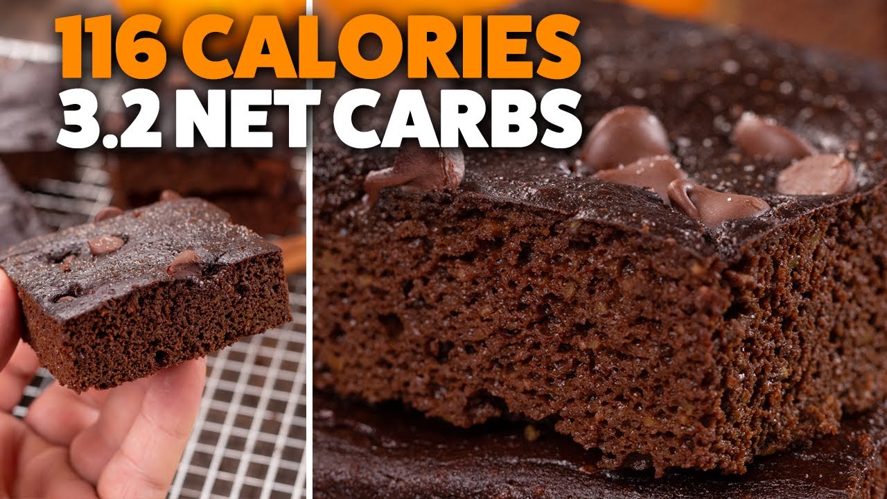 The Best Pumpkin Brownies | Healthy & Low Carb