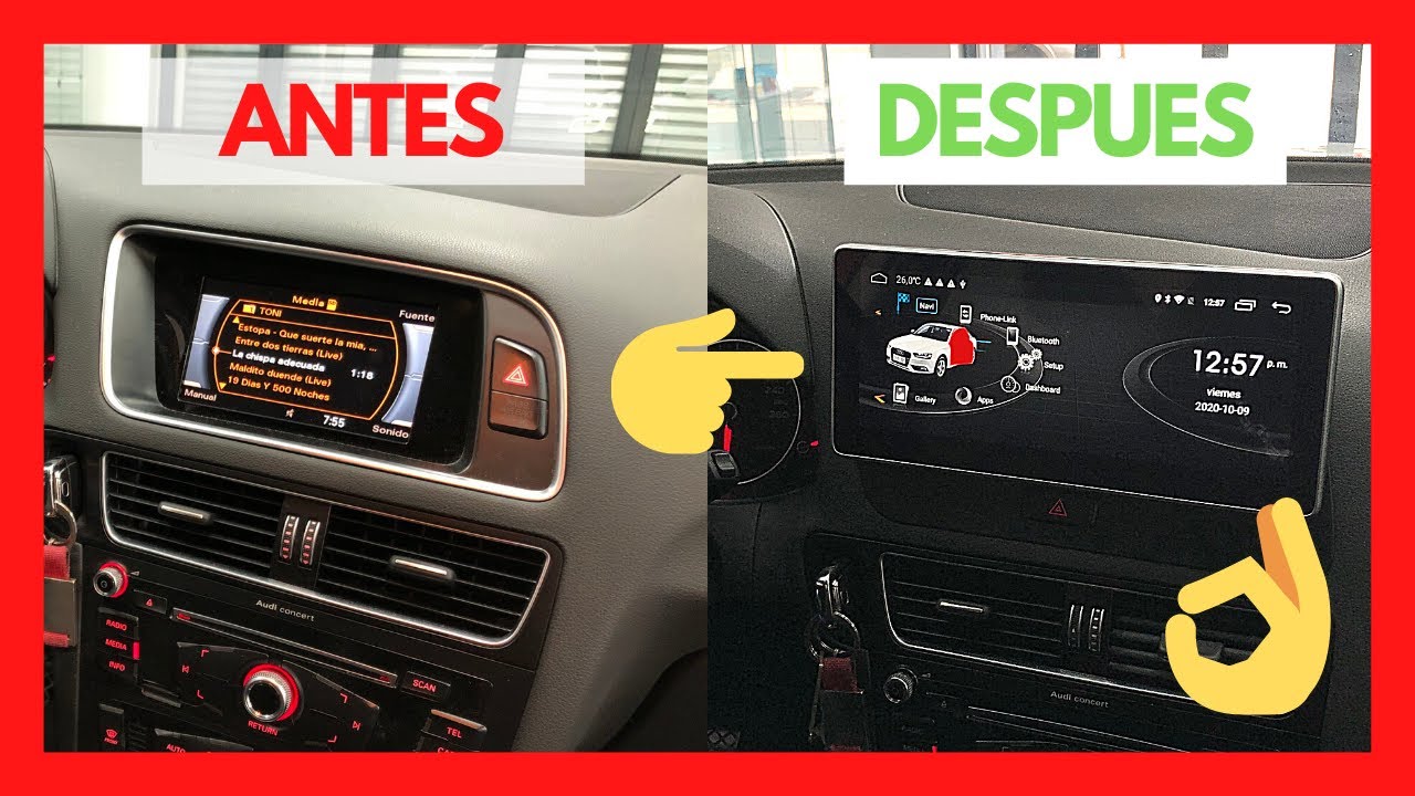 COMO RENOVAR LA PANTALLA DE TU AUDI A4 A5 o Q5 😉💡