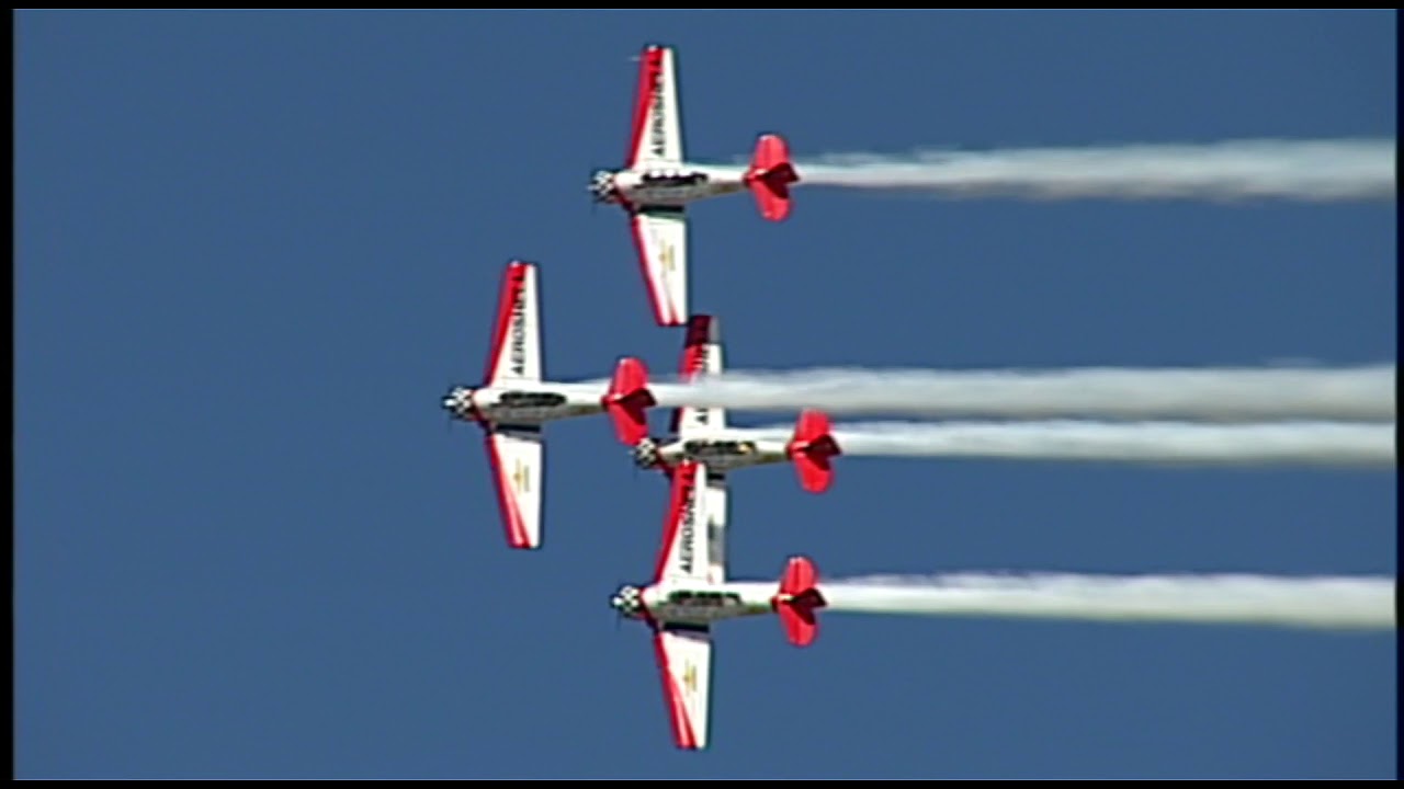 AeroShell Aerobatic Team - AT-6s at  2005 Oshkosh