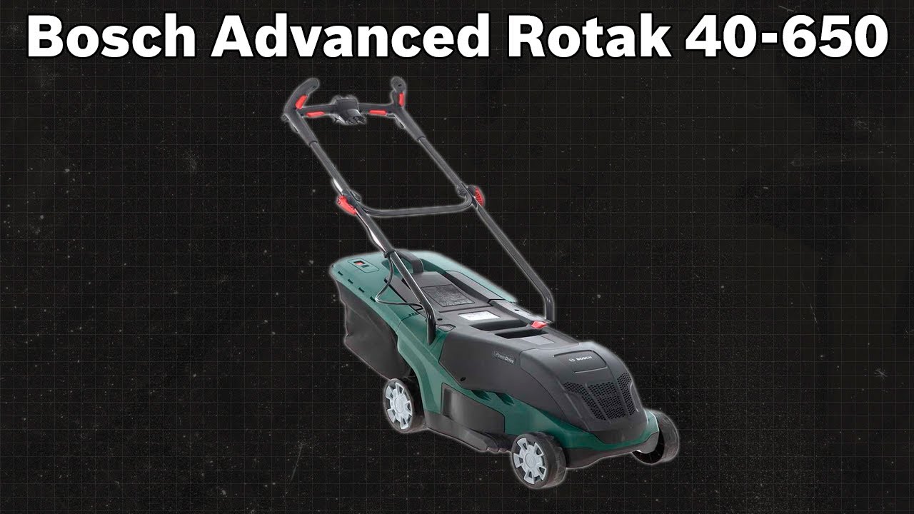 Elektro-Rasenmäher Bosch Advanced Rotak 40-650 | Test | Deutsch
