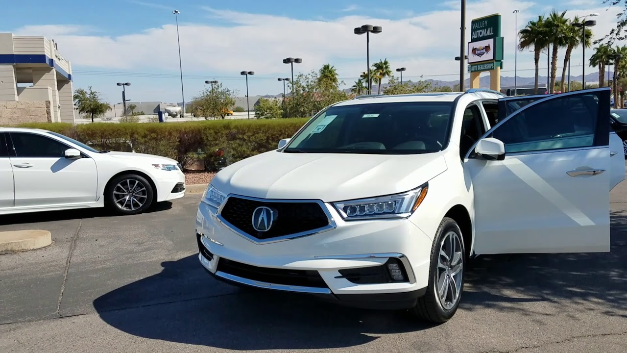 2018 Acura mdx advance