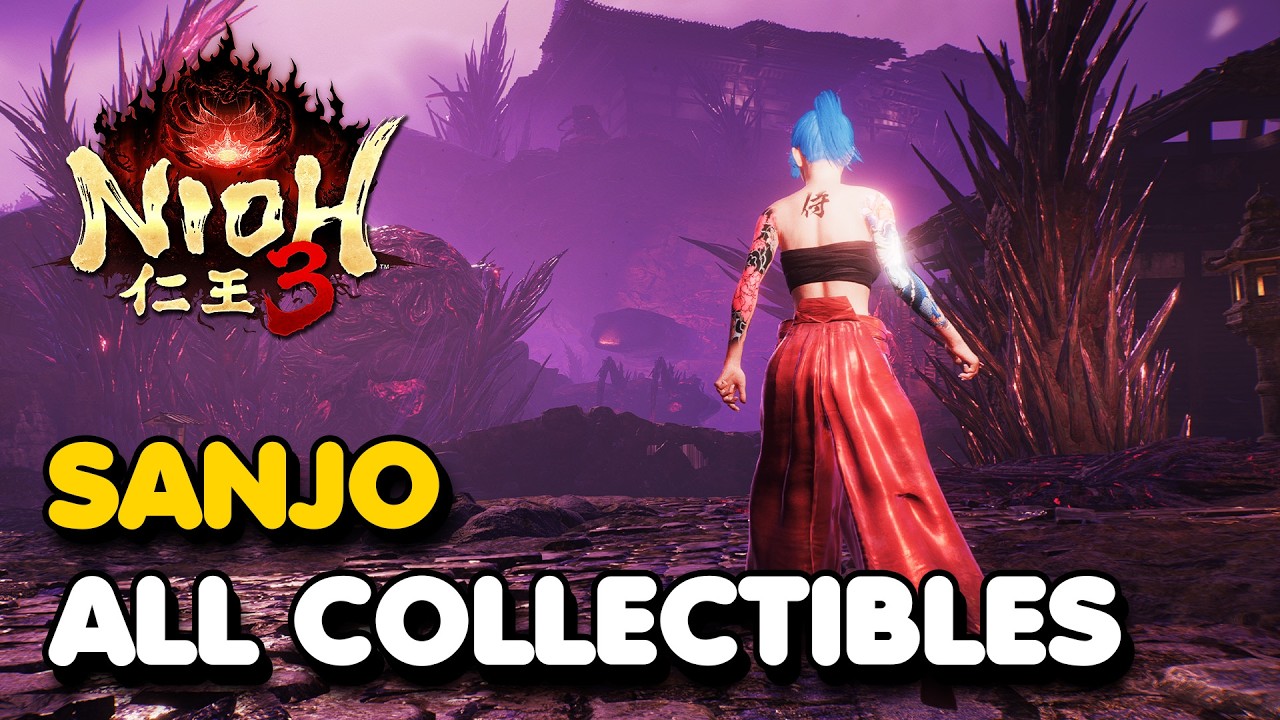 Nioh 3 - Sanjo All Collectible Locations