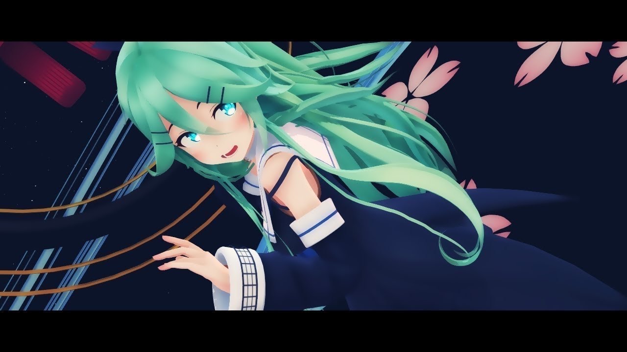 【MMD艦これ】山風/極楽浄土【1080p60fps】