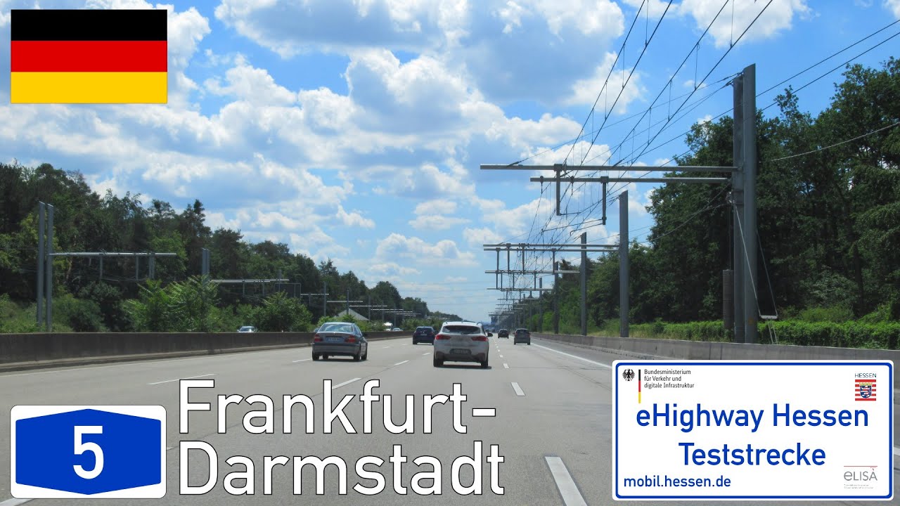 Germany: A5 Frankfurt - Darmstadt