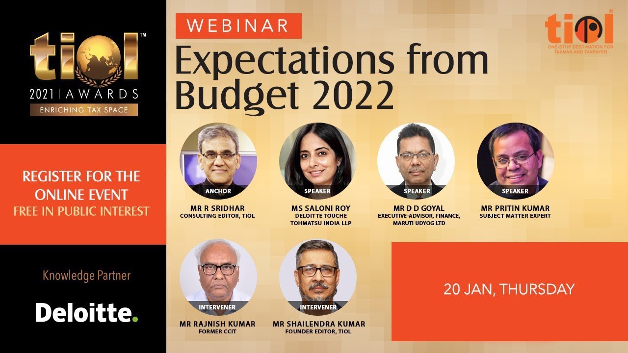 Expectations from Budget 2022